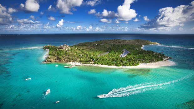 Necker Island, Sir Richard Branson's most famed home and private hideaway in the British Virgin Islands.
