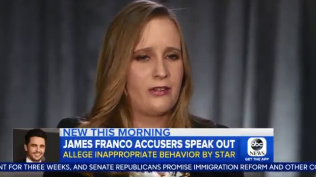 Sarah Tither-Kaplan speaks out on her accusations against James Franco.