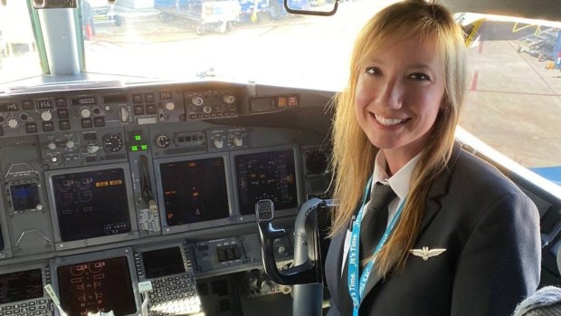 'A great day for me is being able to pass on my love of aviation to somebody in some way,' says American Airlines pilot Erin Jackson.