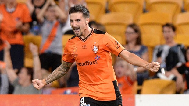Point to prove: Jamie Maclaren must fight again for Socceroos spot.