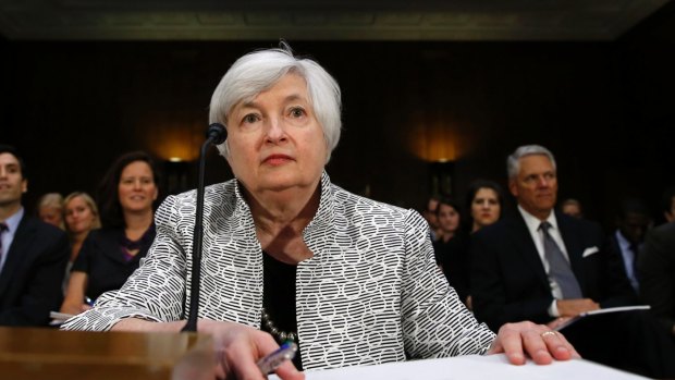 US Fed chair Janet Yellen has warned  have argued that considerable slack remains in the economy and are wary of moving rates up too soon.