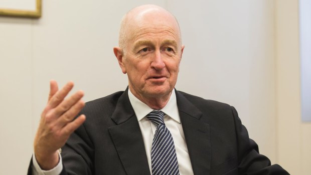 Glenn Stevens was careful in his final interview as governor to downplay the exchange rate's role in the transmission of monetary policy.