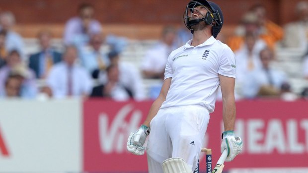 Good for 45 minutes: England batsman James Vince.