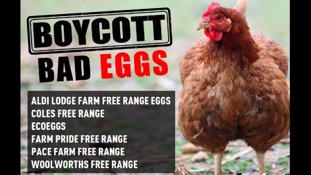 Choice is calling for a boycott of certain brands and has launched an augmented-reality app CluckAR.
