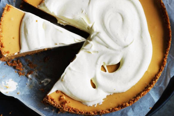 Whisky caramel pie recipe.