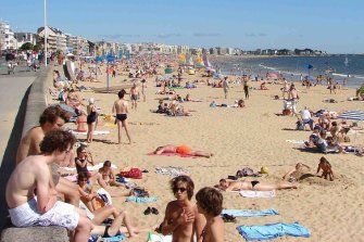 La Baule in France, in pre-COVID times.