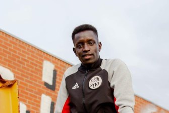 Australian 800-metre runner Peter Bol. 