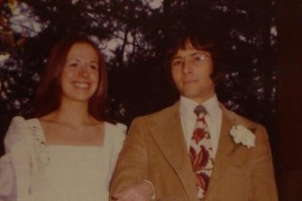 Robert Durst is seen with his wife Kathie in this wedding photo. She vanished in 1982.
