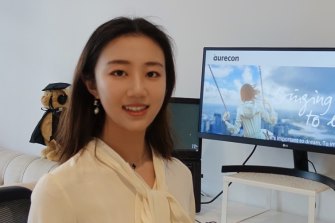 Helen Ye completed two industry placement programs, including one in Sydney and the other in China.