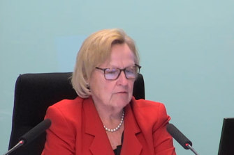 NSW inquiry Commissioner Patricia Bergin.