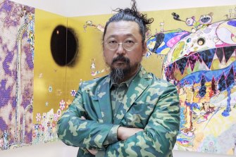 Takashi Murakami is as colourful as his art.