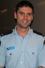 Bullied: Newtown Senior Constable Christian McDonald. 