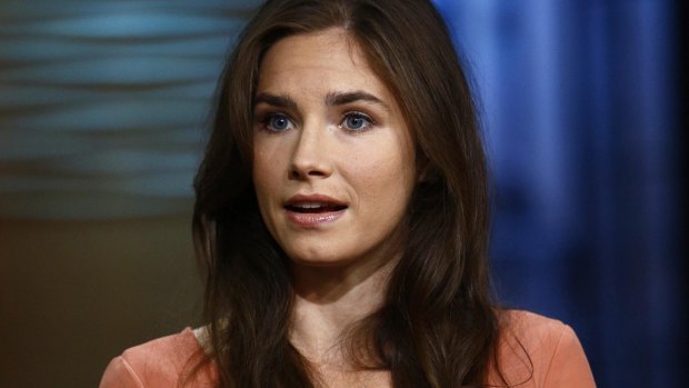 Amanda Knox, pictured here on NBC in 2013. 