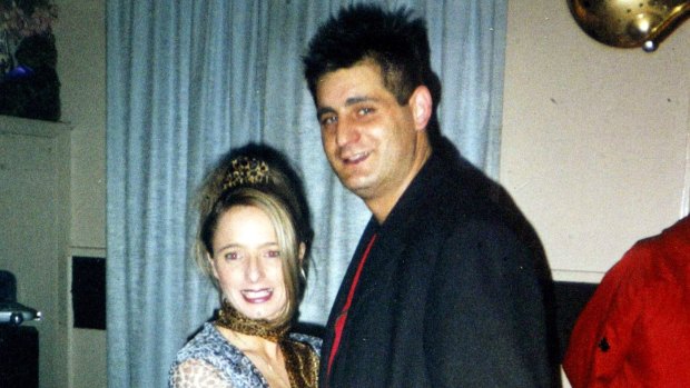 Robyn Lindholm with George Teazis. He disappeared in 2005 and was believed to have been murdered. Lindholm remains the prime suspect in the case but has never been charged.