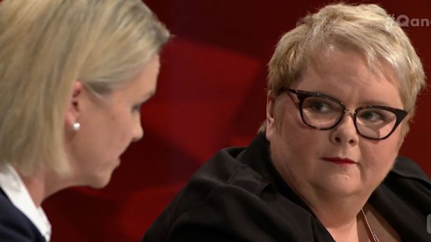 Magda Szubanski asked Fiona Nash a stark and simple question.