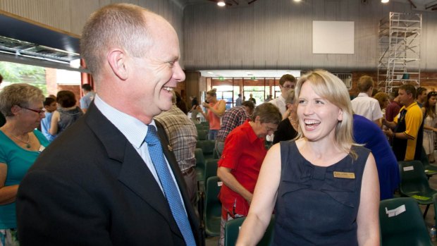 Campbell Newman and Kate Jones are set to duel again.