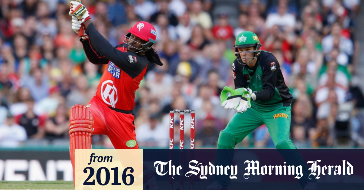 Melbourne Renegades star Chris Gayle quiet on and off ...