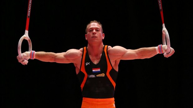 Dutch Olympic gymnast Yuri Van Gelder.