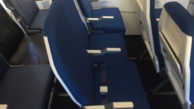
SUPPLIED
Some airlines are keeping the middle seats free to reduce contact between passengers. 
