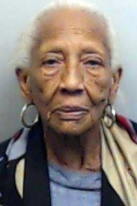 The Fulton County Sheriff's Office booking photo for Doris Payne after her arrest in October 2015, after police say she slipped an expensive pair of earrings into her pocket at an upscale shopping mall in Atlanta. 