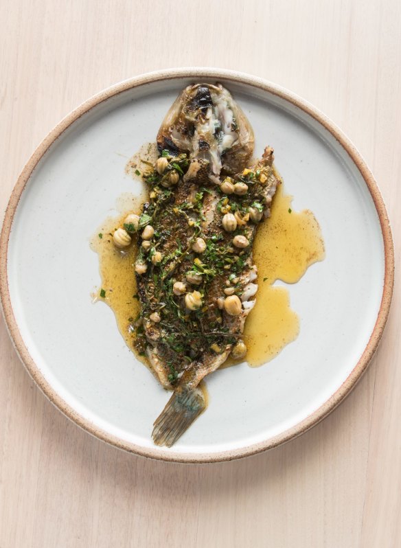 There's no red meat, but sticky-skinned whiting with rotating dressings fills the gap.