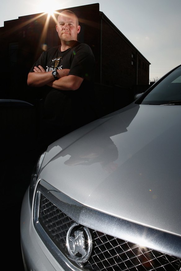  Former Holden worker Shaun Matthews  