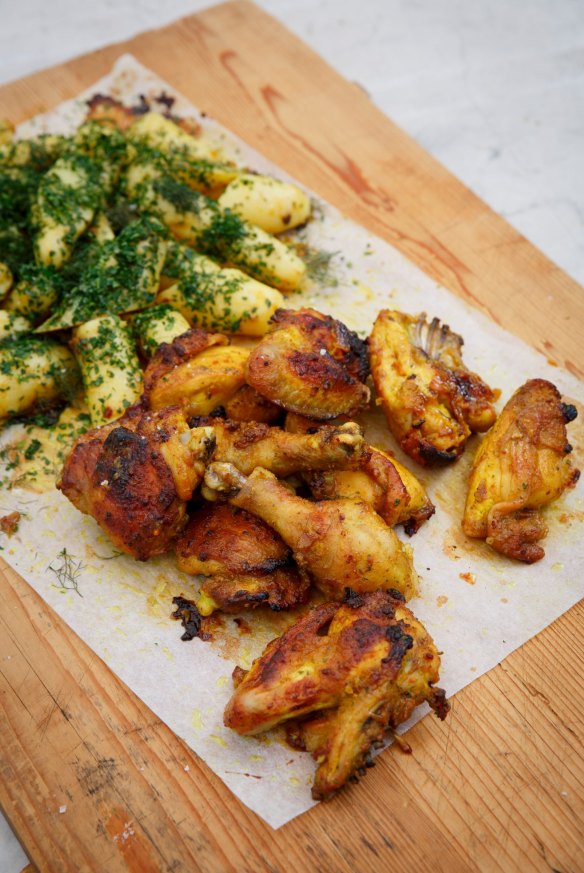 Karen Martini's roasted ‘fried’ chicken
