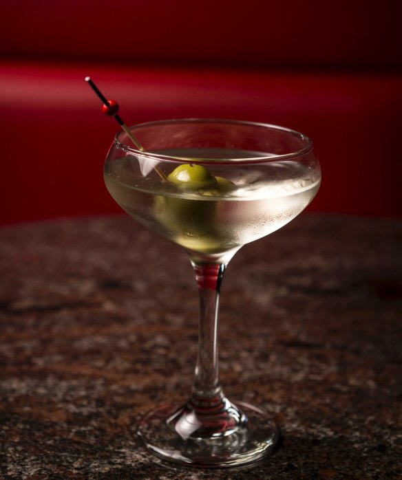 Classic martini.