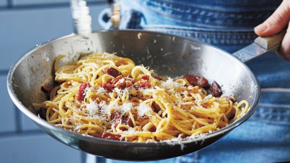 Pasta has been linked to the early onset of menopause. 