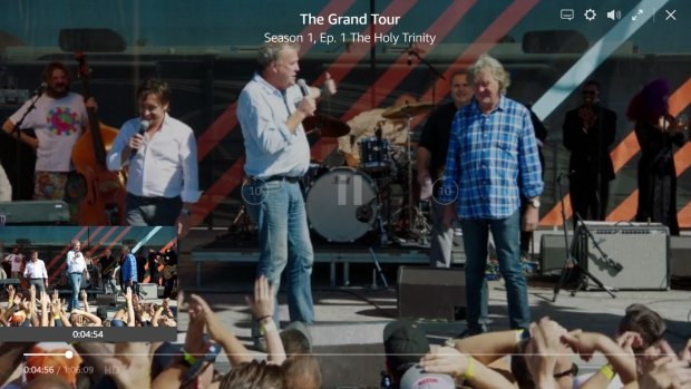 <i>The Grand Tour</i>, screening on Seven, is the made-for-Amazon series hosted by the former stars of <i>Top Gear</i>.