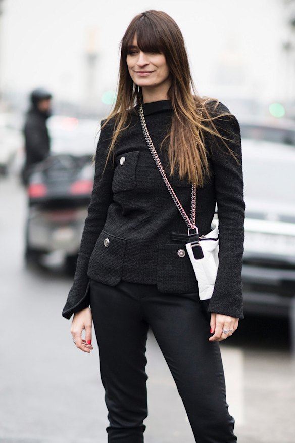 French model Caroline de Maigret has been spotted with the Gabrielle bag.