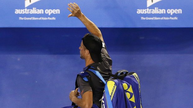 Was this Lleyton Hewitt's last appearance at the Australian Open?