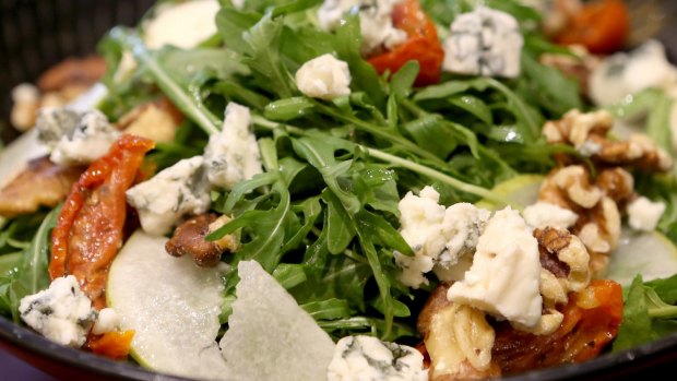 The salade de roquette at A La Bouffe Bar & Bistro in South Yarra.