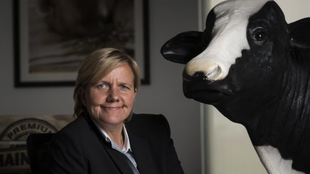 Fonterra's Judith Swales: no one knows velocity better than Judith. Whatever that means.