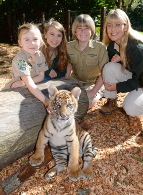 The Irwin family welcome Audrey to Australia Zoo.