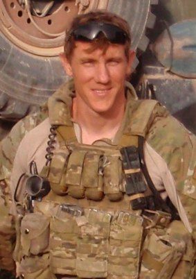 Evan Donaldson told the Senate inquiry his brother Andrew had been affected by the death of his best mate SAS trooper Jason Brown in 2010.