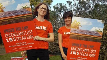 GetUp! campaigners.