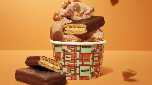 For die-hard fans: Salted caramel with vanilla Tim Tams.
