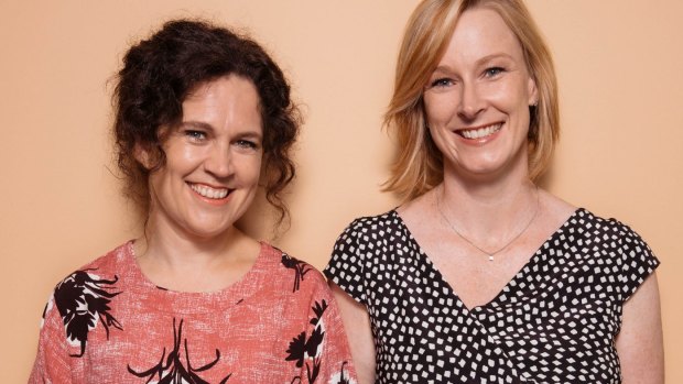 Annabel Crabb and Leigh Sales are the women of Chat 10, Looks 3.