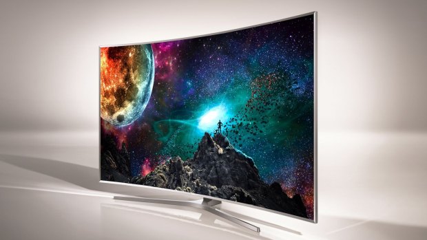 Mind the curve: Samsung's JS9500 makes a convincing argument for why you should have 4K and HDR in your loungeroom today, and it goes at least part of the way to selling the idea of a curved TV as well.