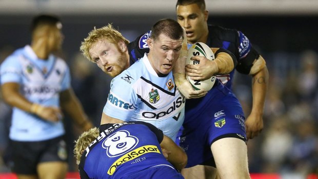 Unstoppable force: Paul Gallen.