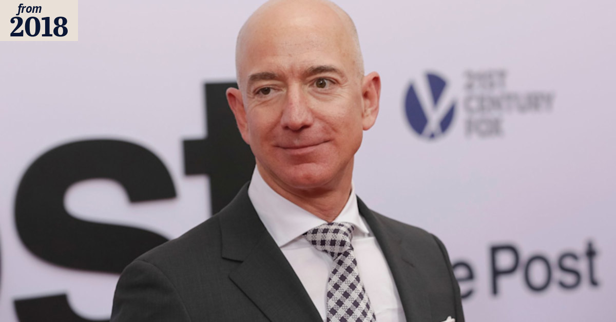 Amazon chief Jeff Bezos is richer than anyone has ever been