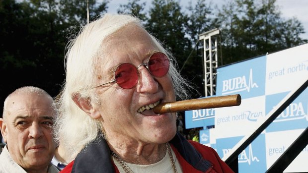 The late Jimmy Savile in 2006. 