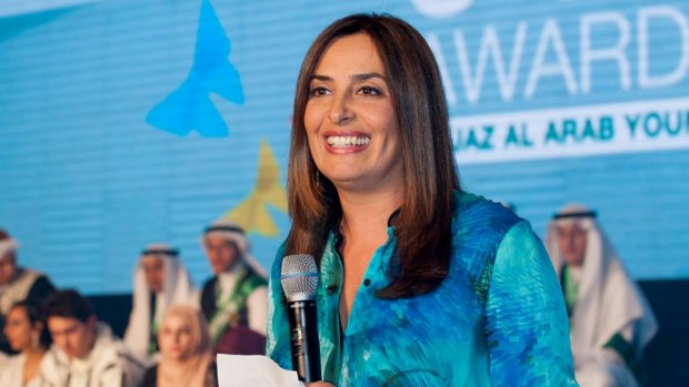 World leader: Soraya Salti was named among the top 100 most powerful Arab women.