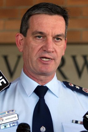 Allegations of improper conduct: Police Commissioner Andrew Scipione.