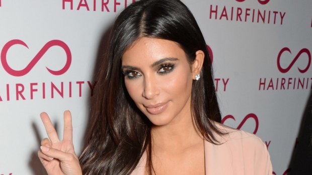 Instant connection: Kim Kardashian whose offer to adopt a Thai girl was rejected.