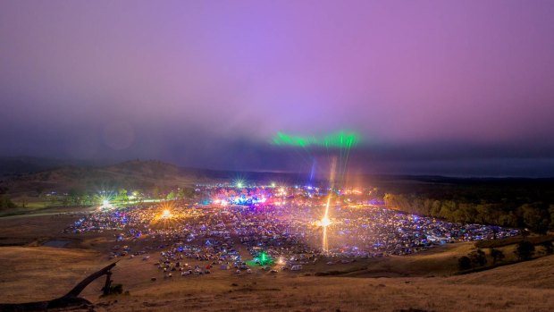 Rainbow Serpent Festival.