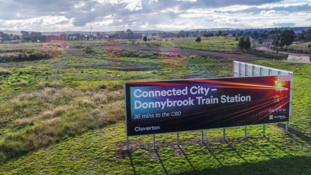 A high-speed rail link between Melbourne and Sydney would pass through Donnybrook, north of Melbourne.