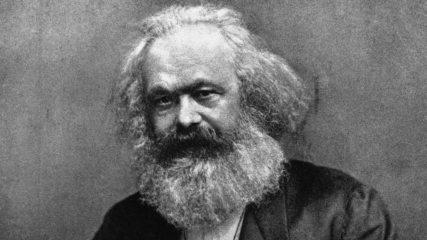 Karl Marx, German socialist philospher and author of <i>Das Kapital</i>. 