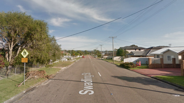 Swadling Street in Long Jetty on the Central Coast, where the white van was last seen. 